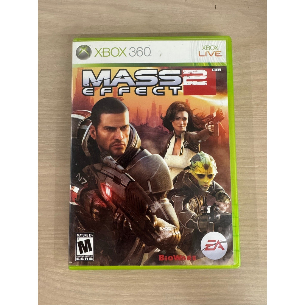 Mass Effect 2 Xbox 360 Video Game Sci-Fi Action RPG Multiplayer NTSC