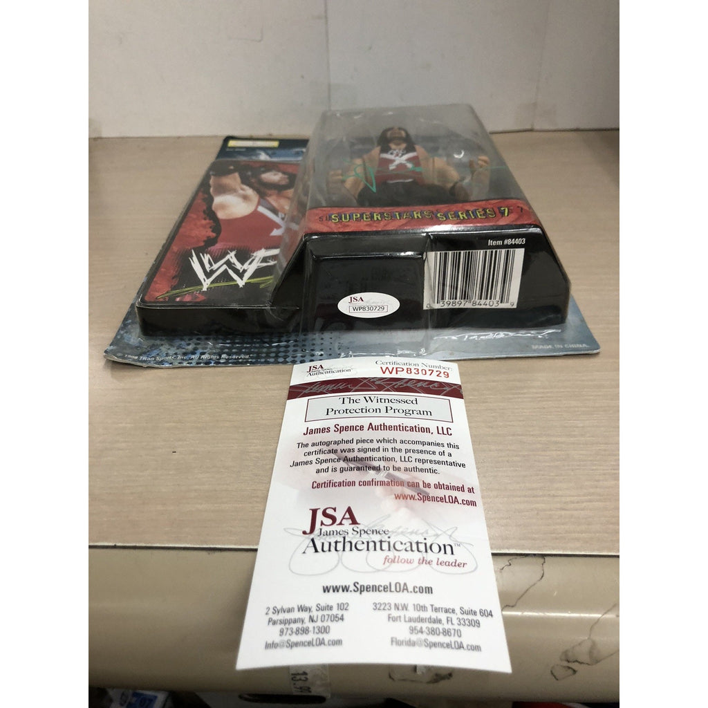 X-PAC SIGNED WWF WrestleMania XV Superstars Series 7 Figure Autograph JSA CoA