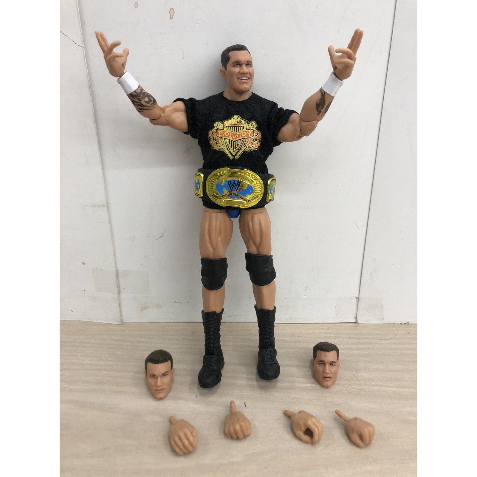 WWE Ultimate Edition Randy Orton Fan Takeover Figure Mattel Loose Complete RKO