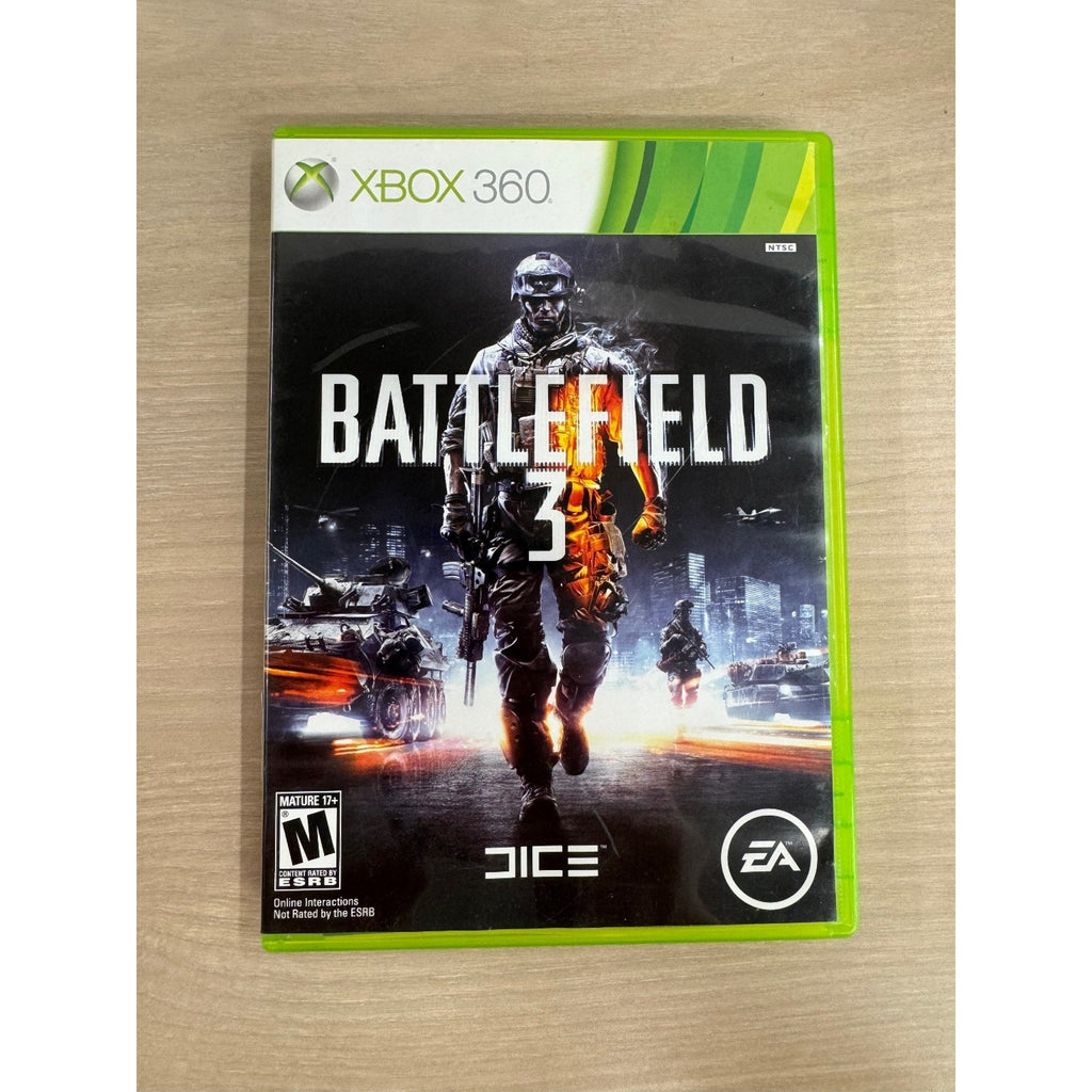 Battlefield 3 Xbox 360 Video Game FPS Multiplayer NTSC