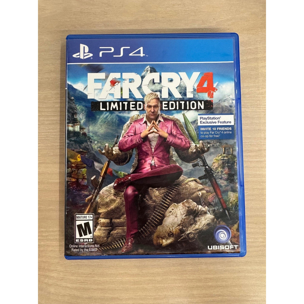 Far Cry 4 Limited Edition PS4 PlayStation 4 Video Game Multiplayer Shooter
