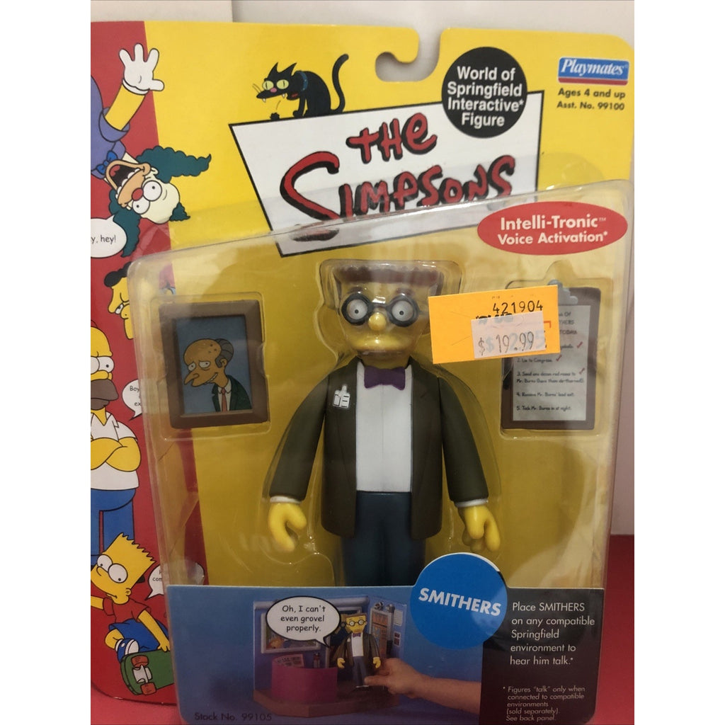 Simpsons Waylon Smithers Series 1 Action Figure Brand New