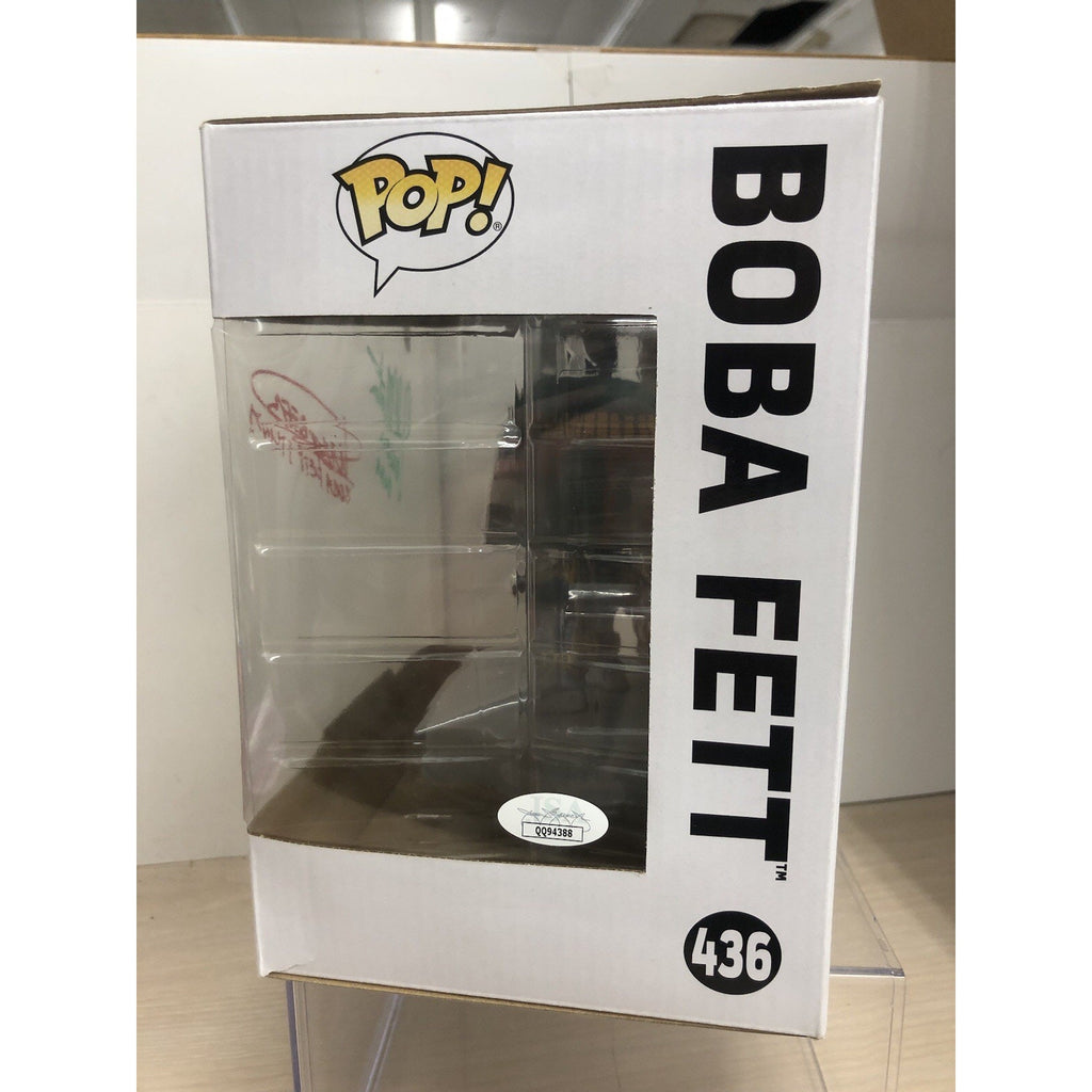 Funko Pop Star Wars Bounty Hunters Boba Fett Vinyl Figure - Signed