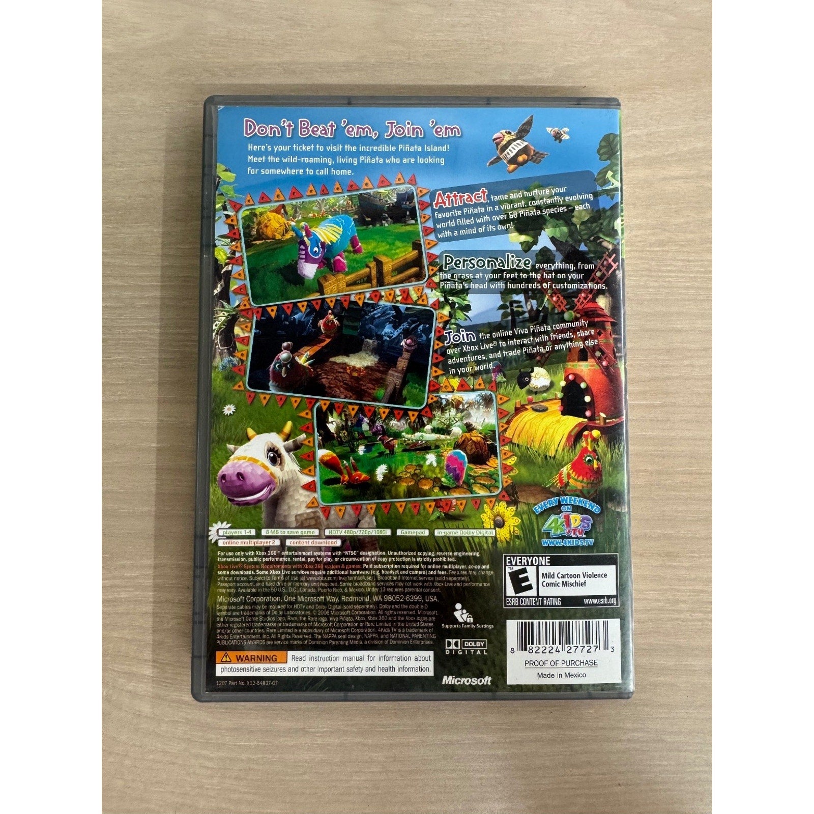 Viva Piñata Platinum Family Hits Xbox 360 Video Game Simulation Xbox Live