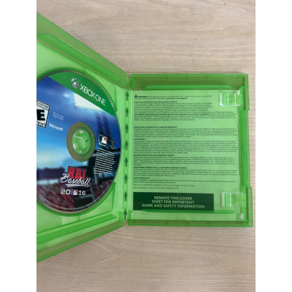RBI Baseball 2016 Xbox One Video Game MLB Authentic Ballparks