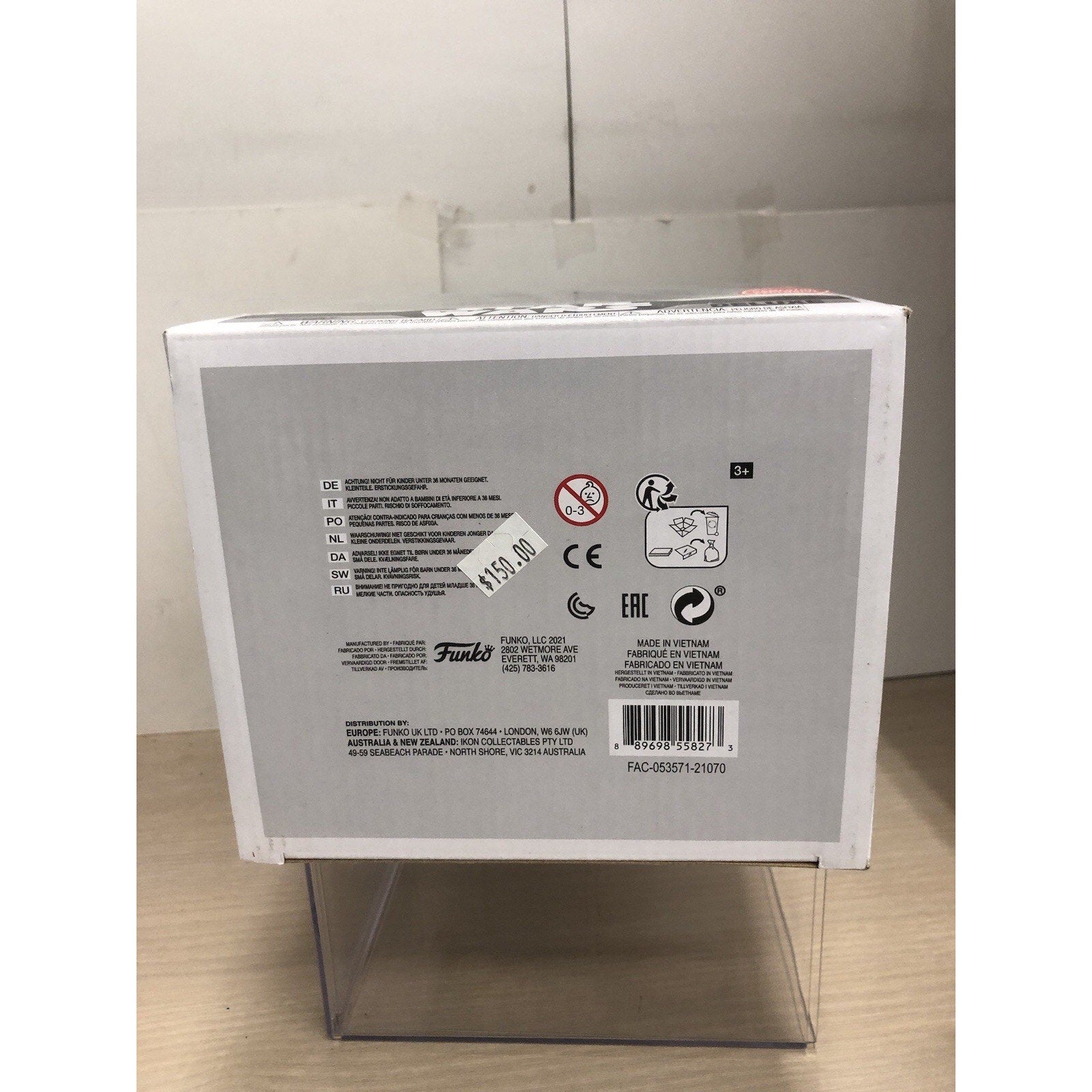 Funko Pop Star Wars Bounty Hunters Boba Fett Vinyl Figure - Signed