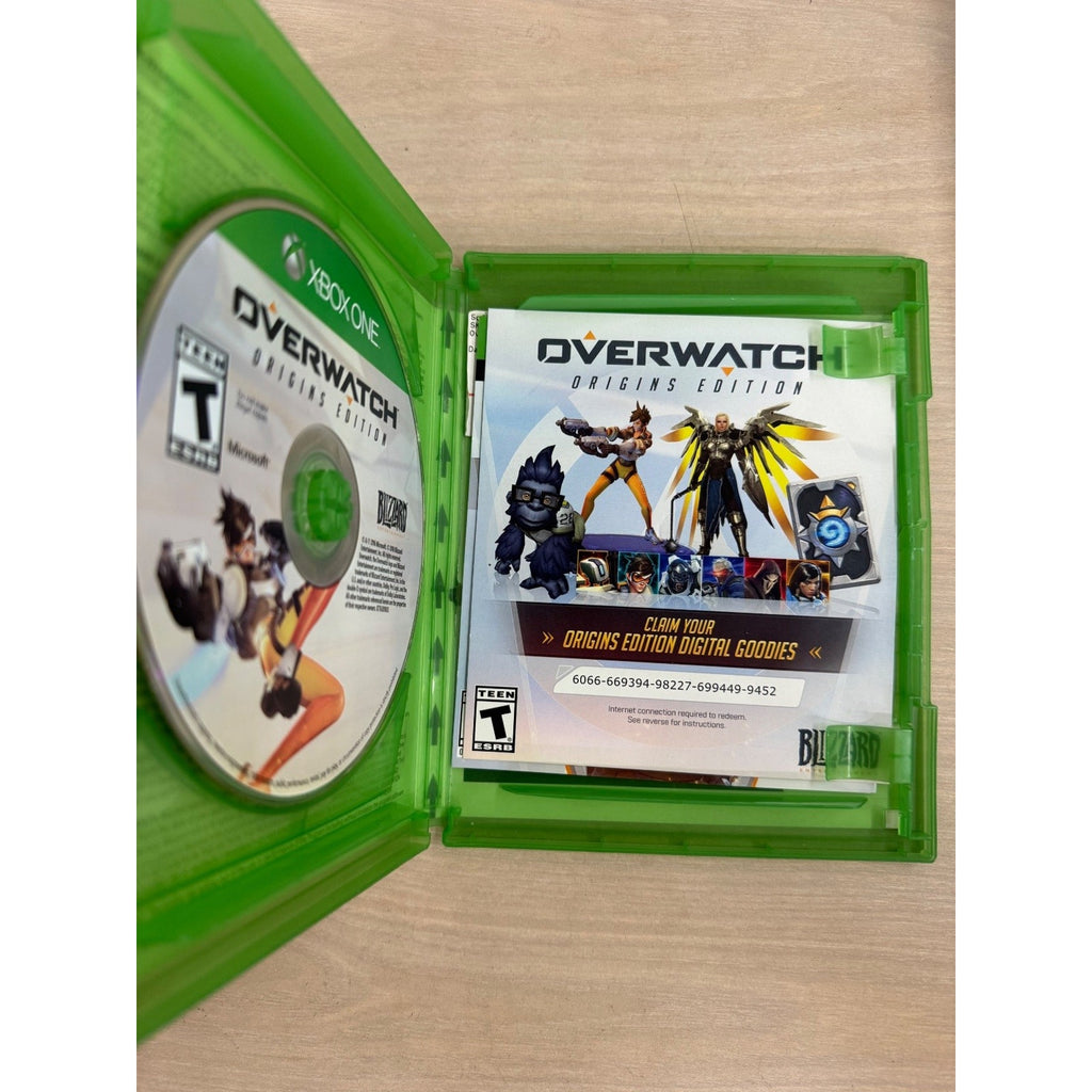 Overwatch Origins Edition Xbox One Video Game Multiplayer FPS Blizzard