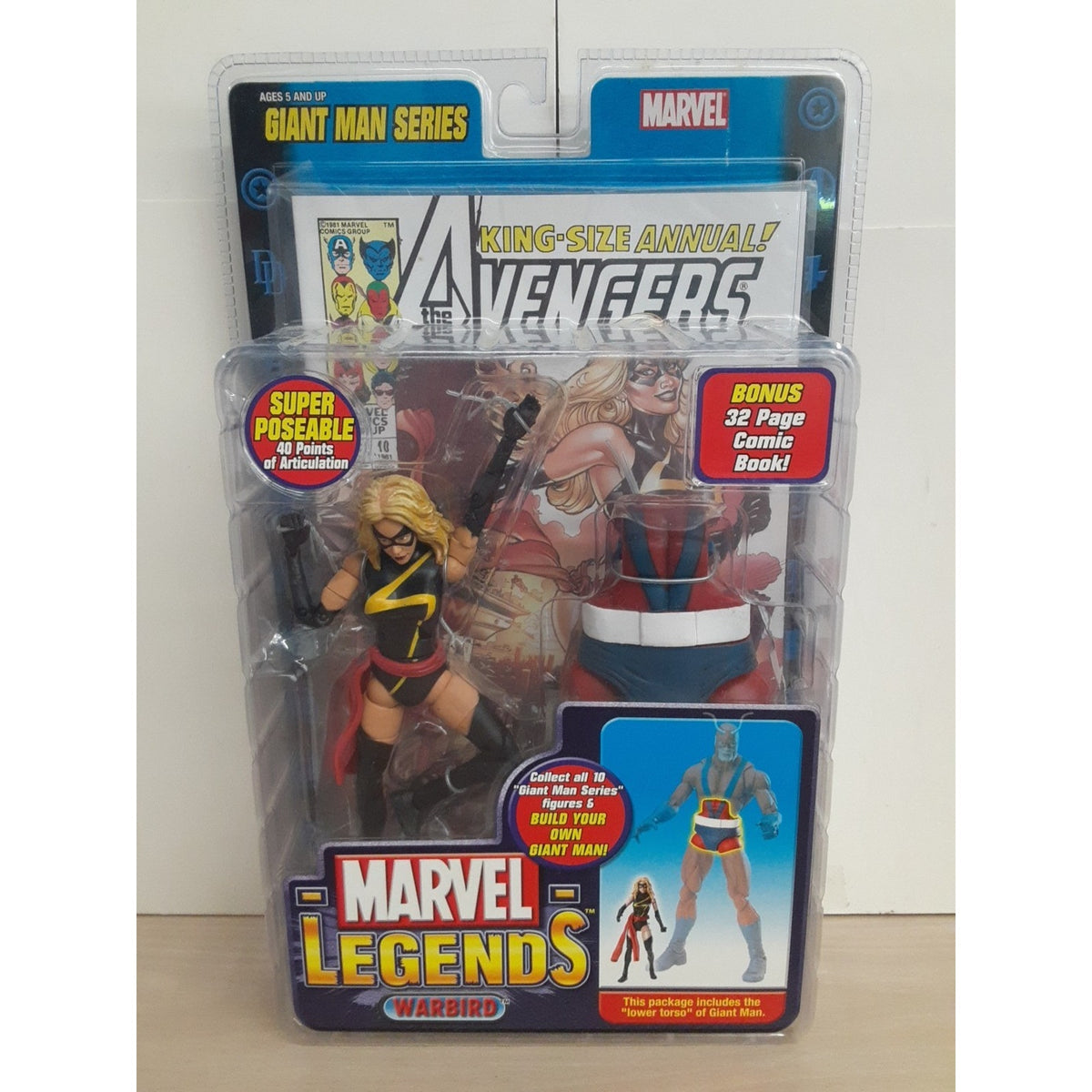 Warbird Marvel Legends Figure Giant Man Series BAF