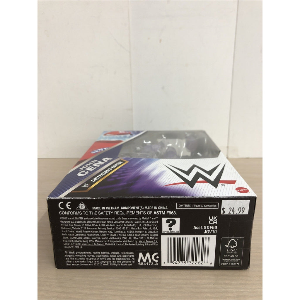 2025 Mattel WWE Elite Series Invisible John Cena Collector’s Edition Figure