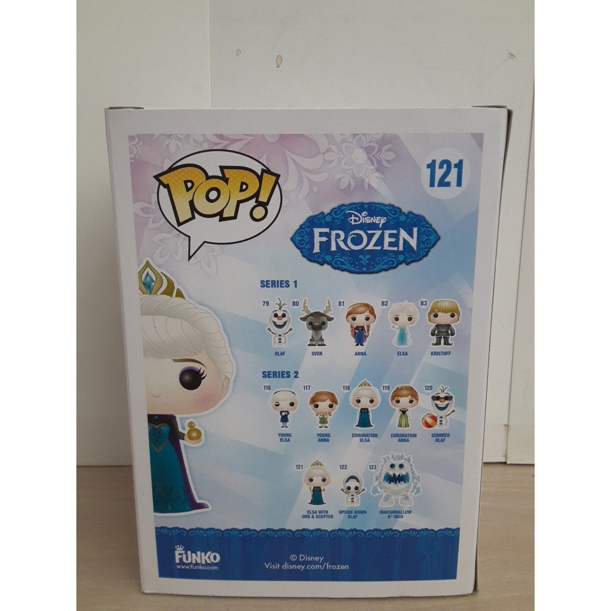Pop! Coronation Elsa With Orb & Scepter Hot Topic Exclusive #121