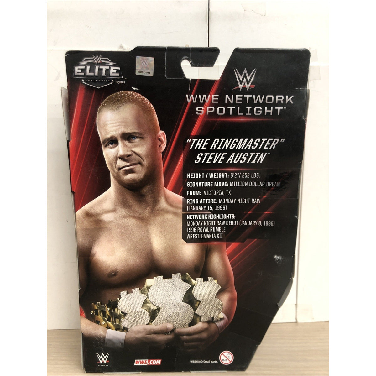 WWE Elite Network Spotlight The Ringmaster Steve Austin Mattel