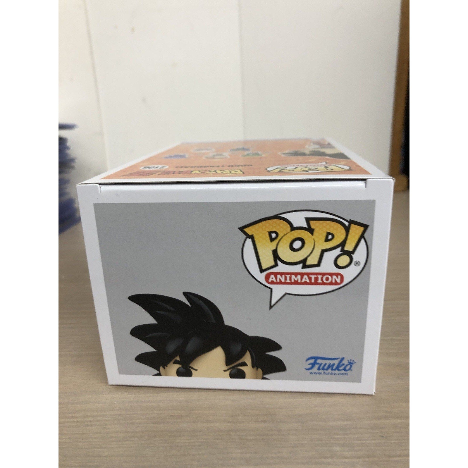 Funko Pop! Goku (Yardrat) #2106 Toy Temple PRE-RELEASE STICKER w/Protector
