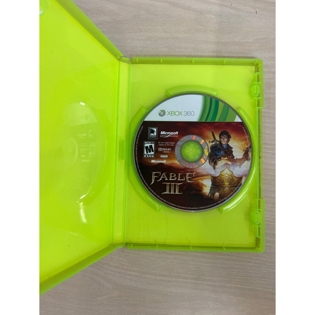 Fable III Xbox 360 Video Game RPG Adventure Lionhead Studios