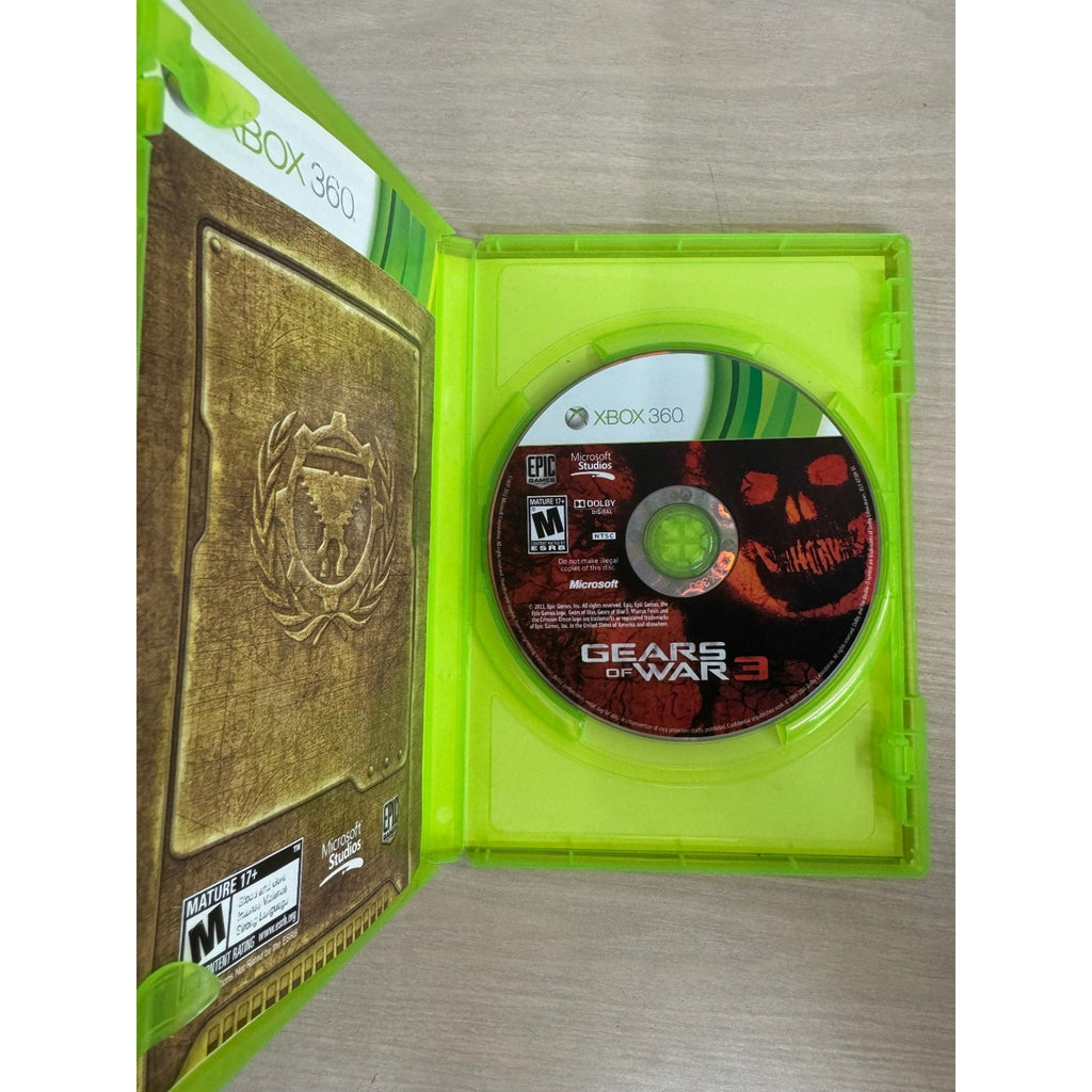 Gears of War 3 Xbox 360 Video Game NTSC Multiplayer Co-op Shooter
