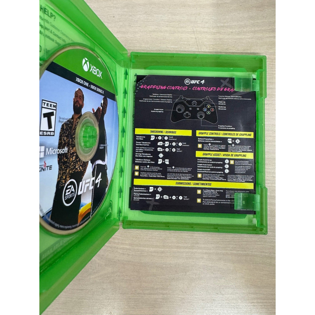 UFC 4 Xbox One Xbox Series X Video Game MMA Fighting Sports
