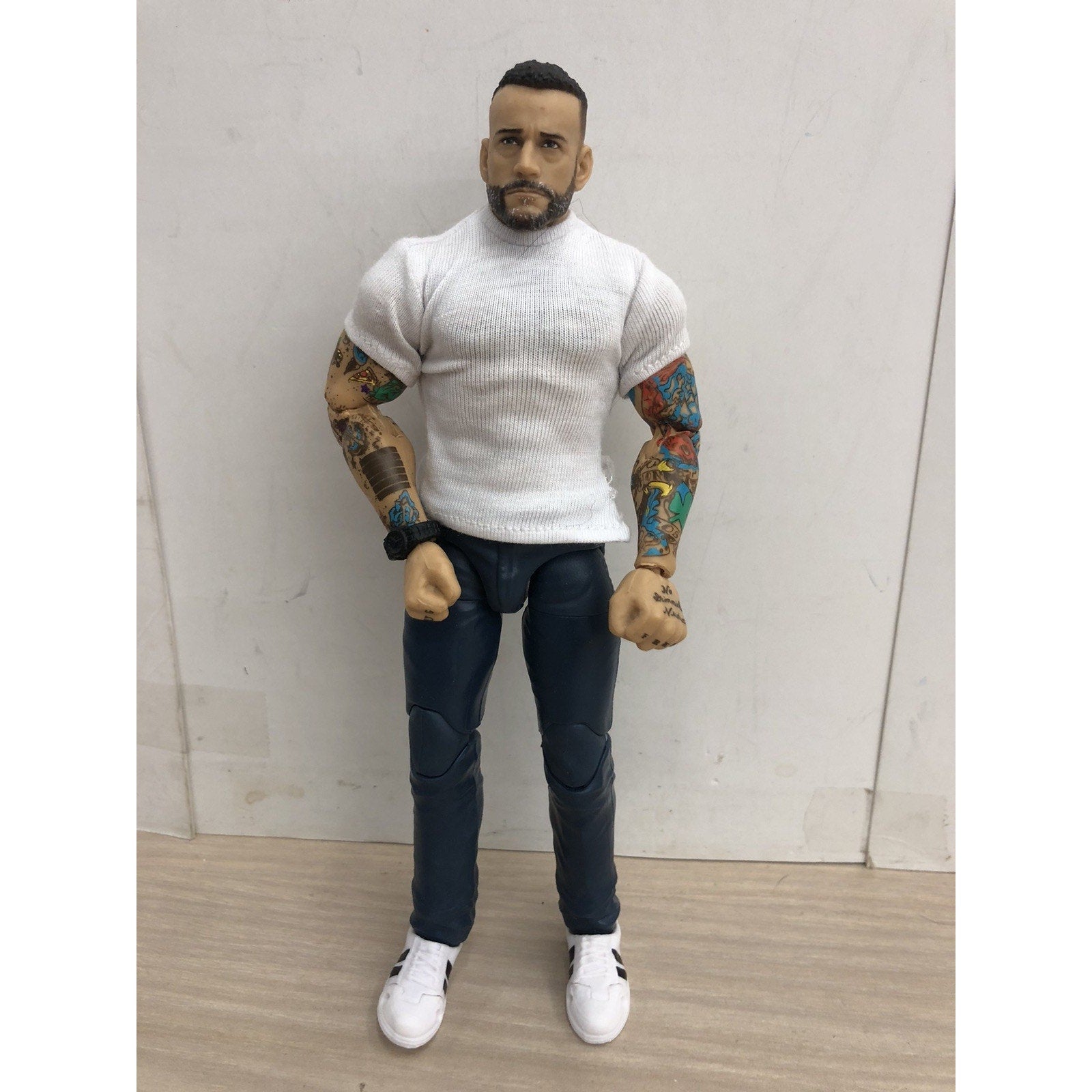 Mattel Creations WWE Elite Collection CM Punk “Hell Froze Over” figure LOOSE