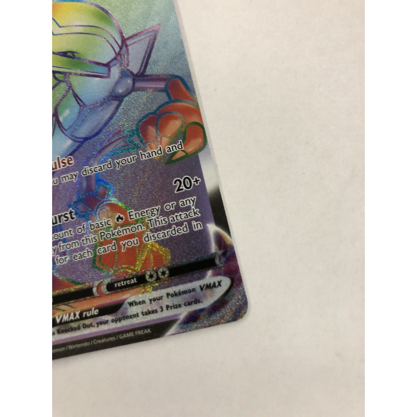 Rayquaza VMAX (Secret) 217/203 SWSH07: Evolving Skies Holo