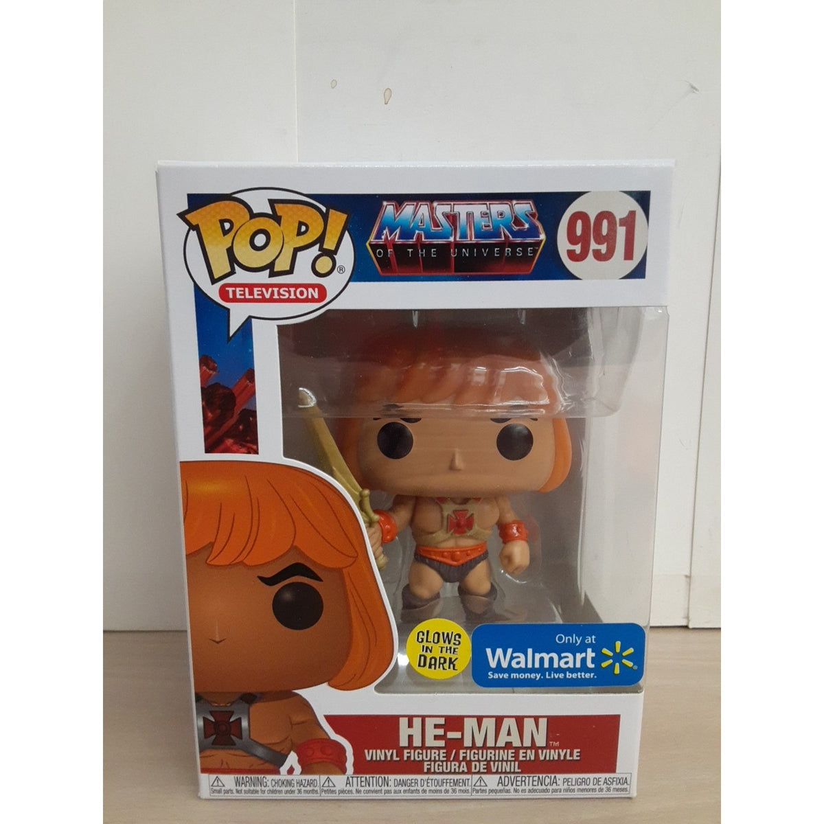 Pop! He-Man Glow in the Dark Walmart Exclusive #991