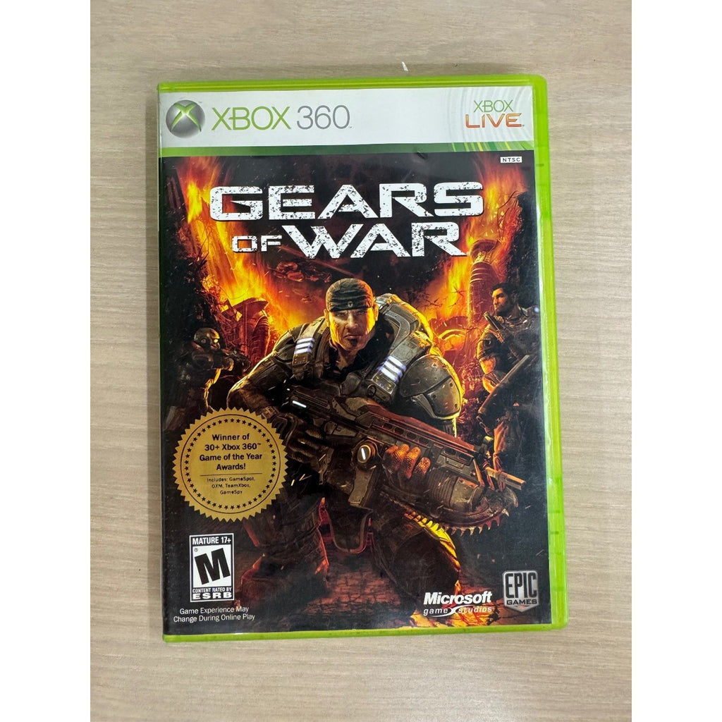 Gears of War Xbox 360 Video Game NTSC Multiplayer Shooter Action