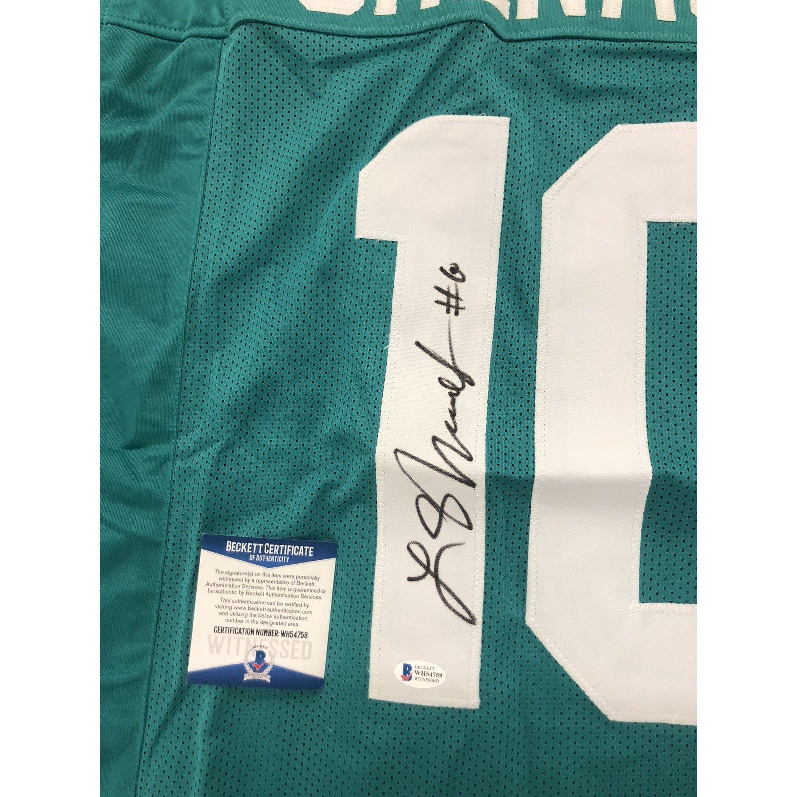Laviska Shenault Jr Signed Jersey Autograph Beckett COA Jaguars