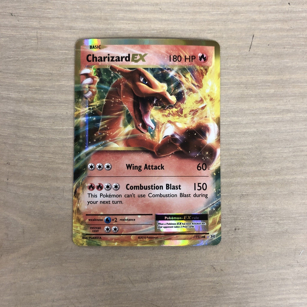 Charizard EX 12/108 Evolutions Holo