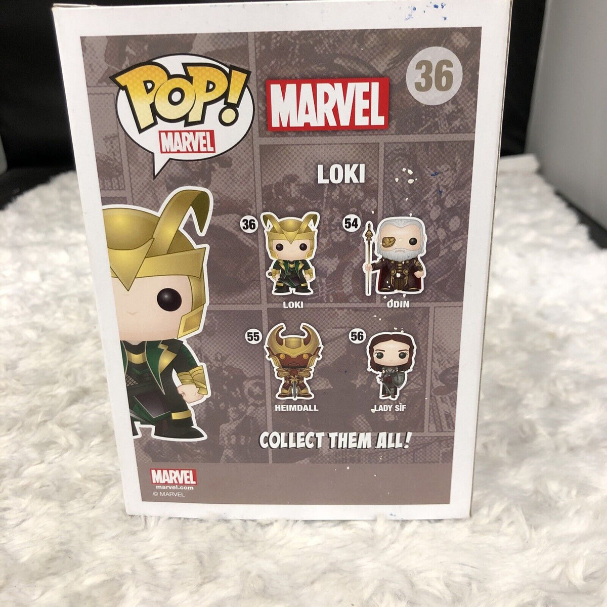 Pop! Loki (Black and White) Hot Topic Exclusive #36