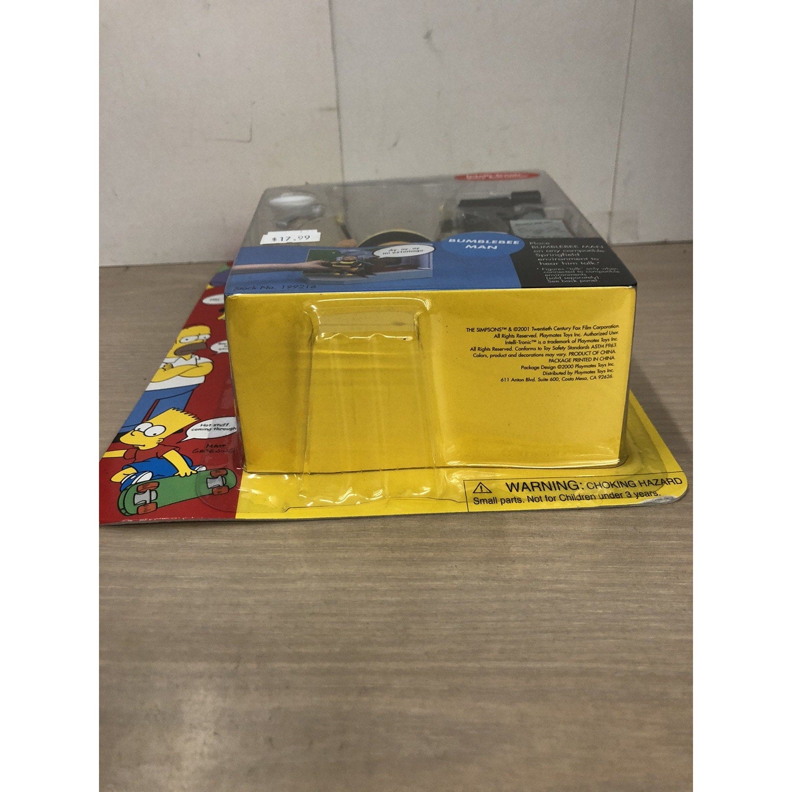 The Simpsons World Of Springfield Bumblebee Man Action Figure Playmates