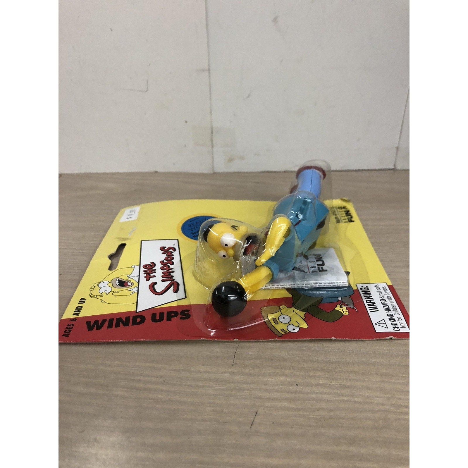 The Simpsons Bowling Homer Series 1 Wind Up Basic Fun Toy