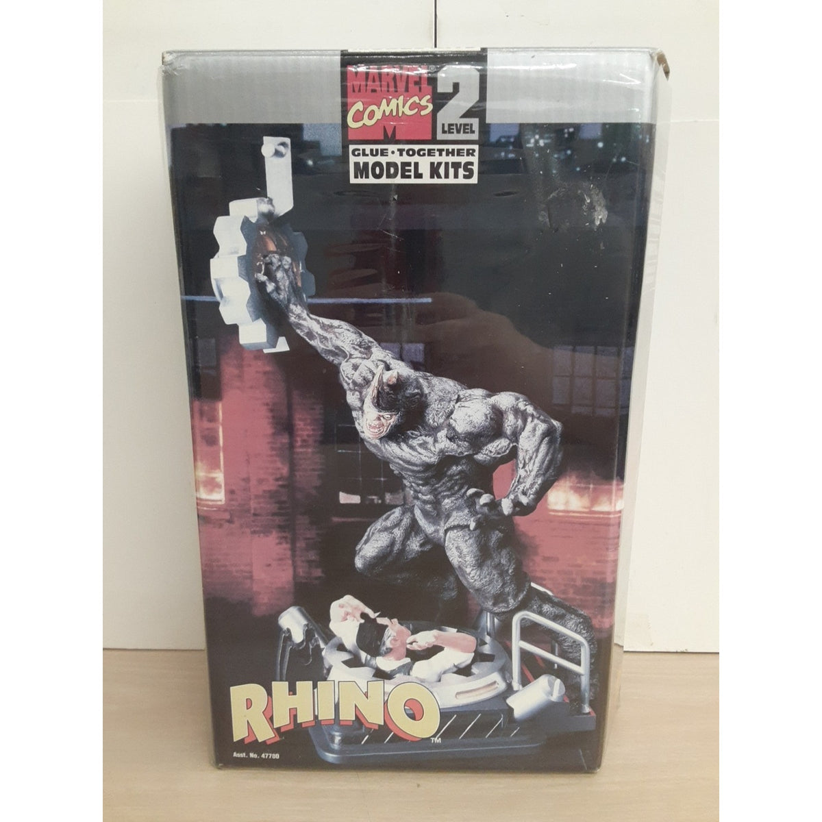 Marvel Comics Rhino Toy Biz Level 2 Model Kit 1998