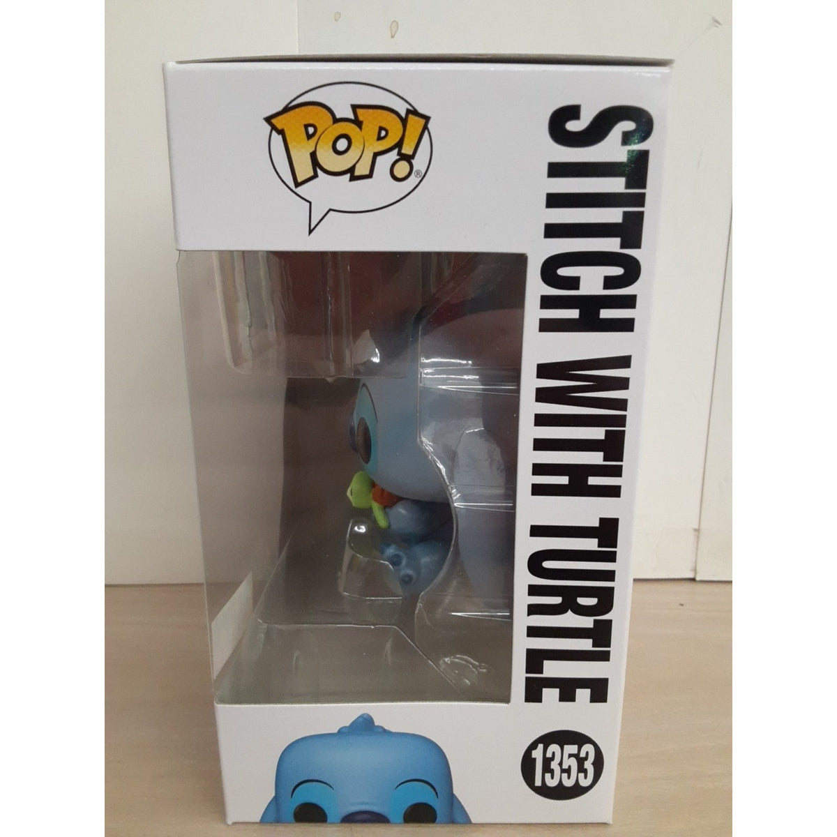 Pop! Stitch With Turtle Hot Topic Exclusive #1353