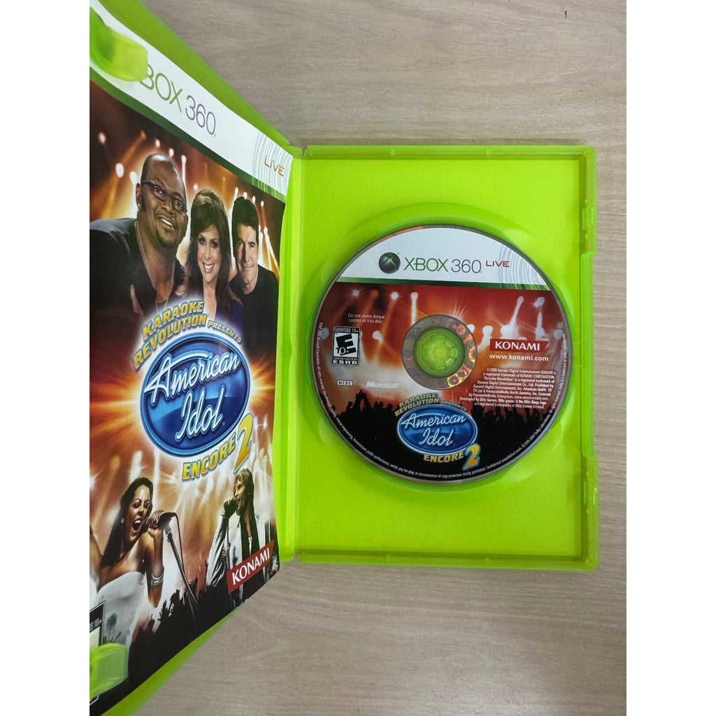 Karaoke Revolution American Idol Encore 2 Xbox 360 Video Game Music