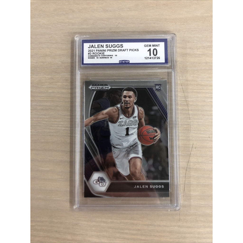 2021 Panini Prizm Draft Picks Jalen Suggs CCG 10