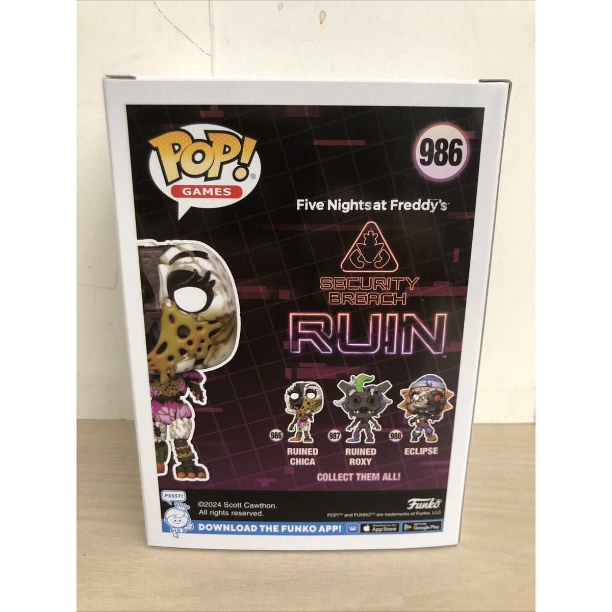 Funko Pop! Games Five Nights at Freddy's Ruined Chica #986 Pop! Vinyl Figure
