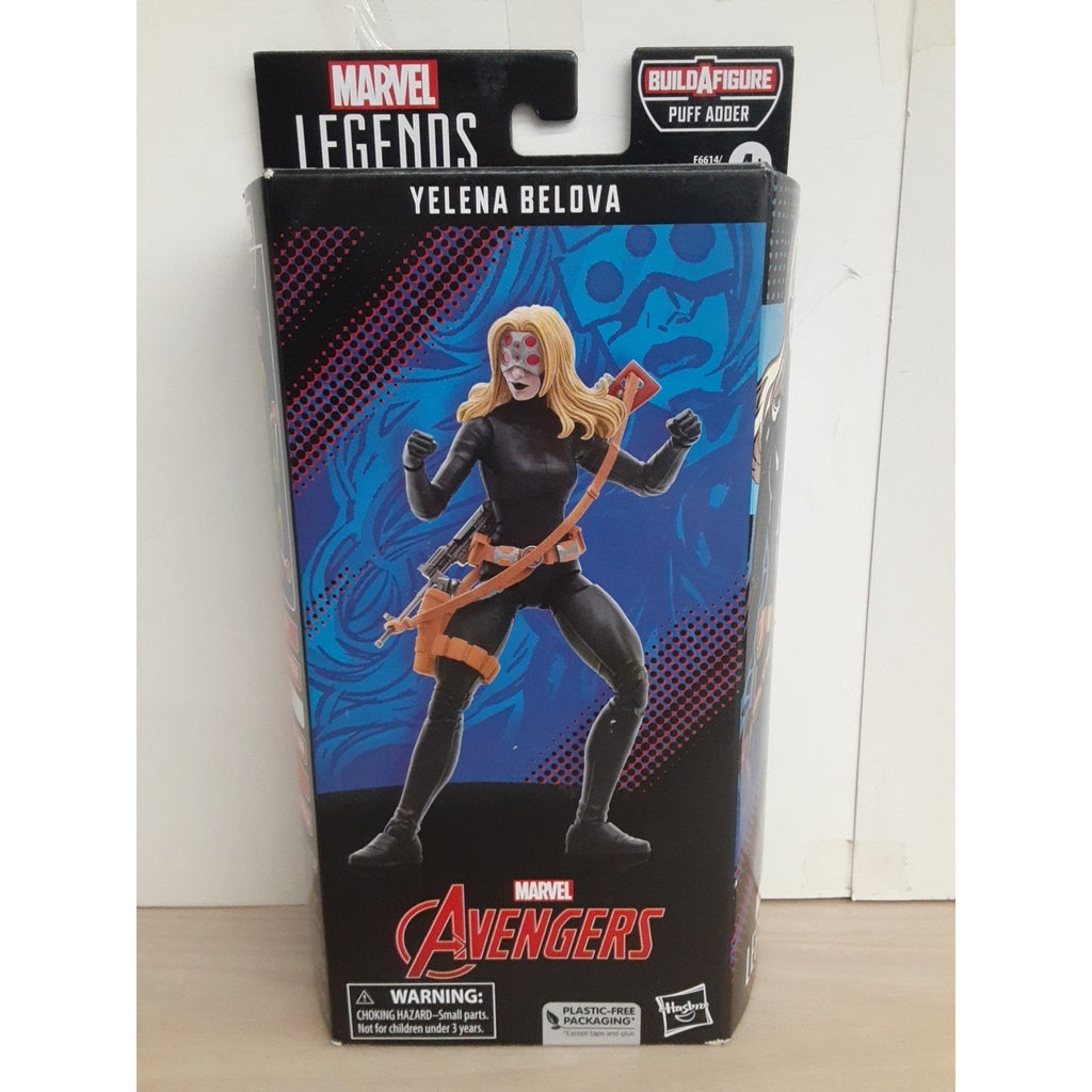Marvel Legends Yelena Belova Action Figure Puff Adder BAF