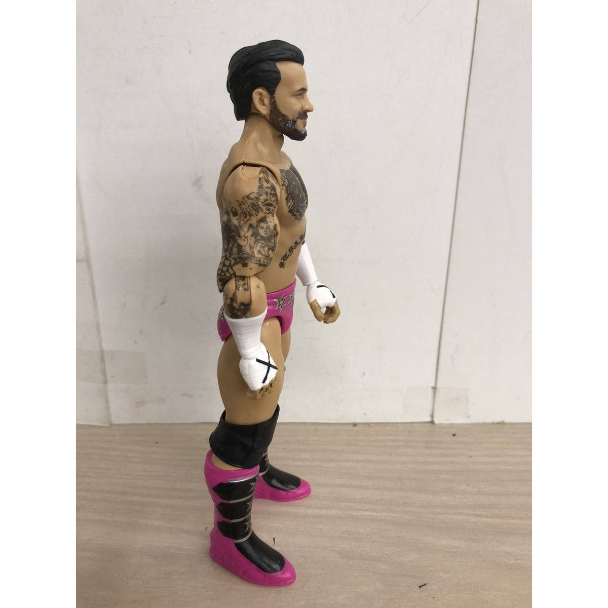 CM Punk Main Event Basic Series 164 WWE Mattel Wrestling Figure Loose
