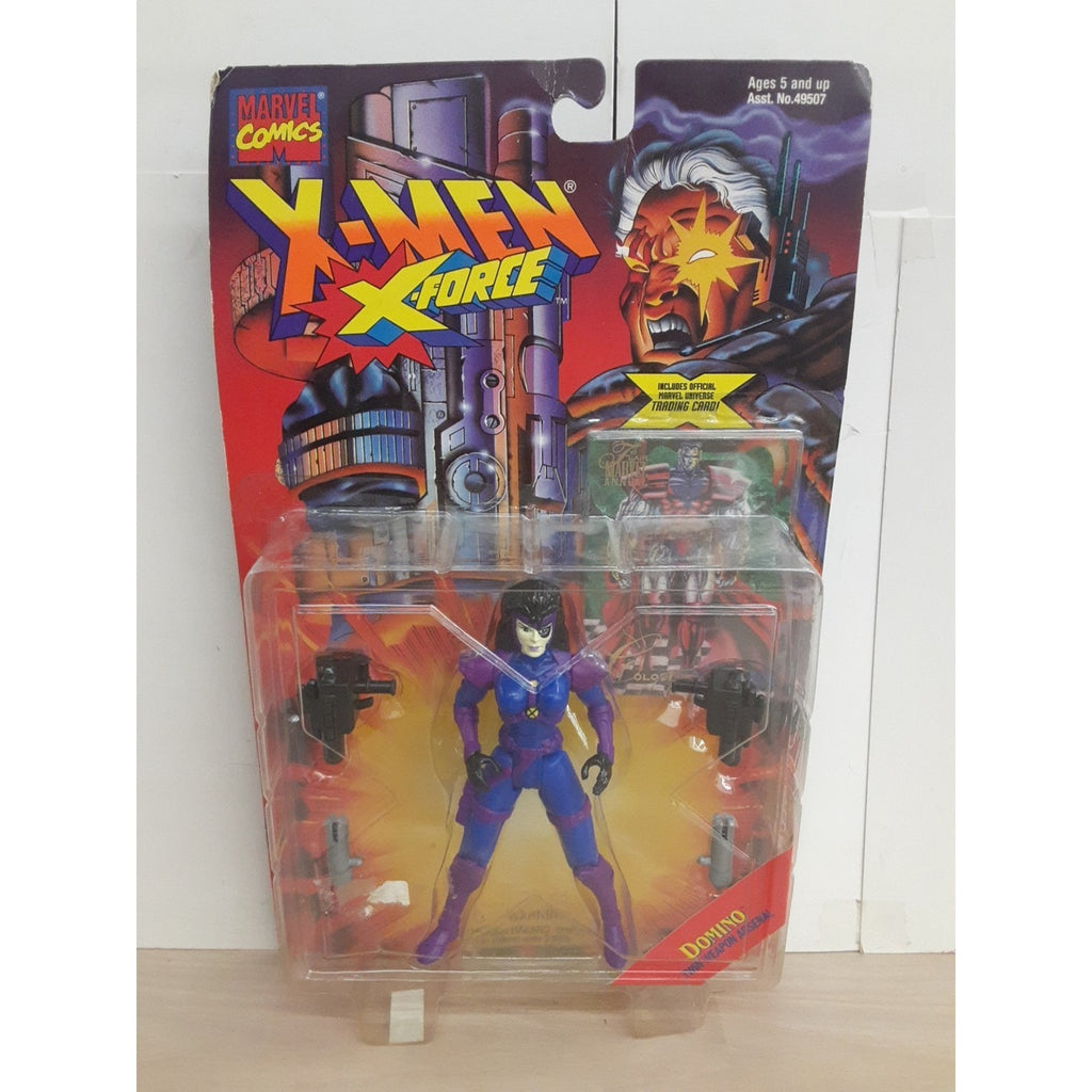 1995 ToyBiz Marvel X-Men X-Force Series Domino Action Figure