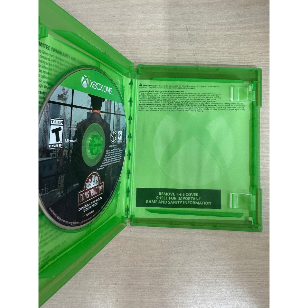 Constructor Construction Meets Corruption Xbox One Video Game Strategy