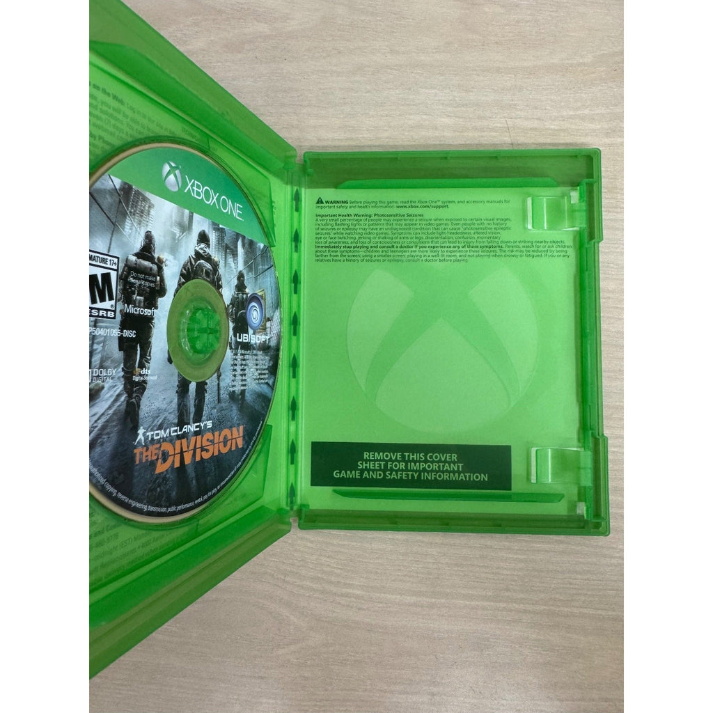 Tom Clancy's The Division Xbox One Video Game RPG Multiplayer Shooter