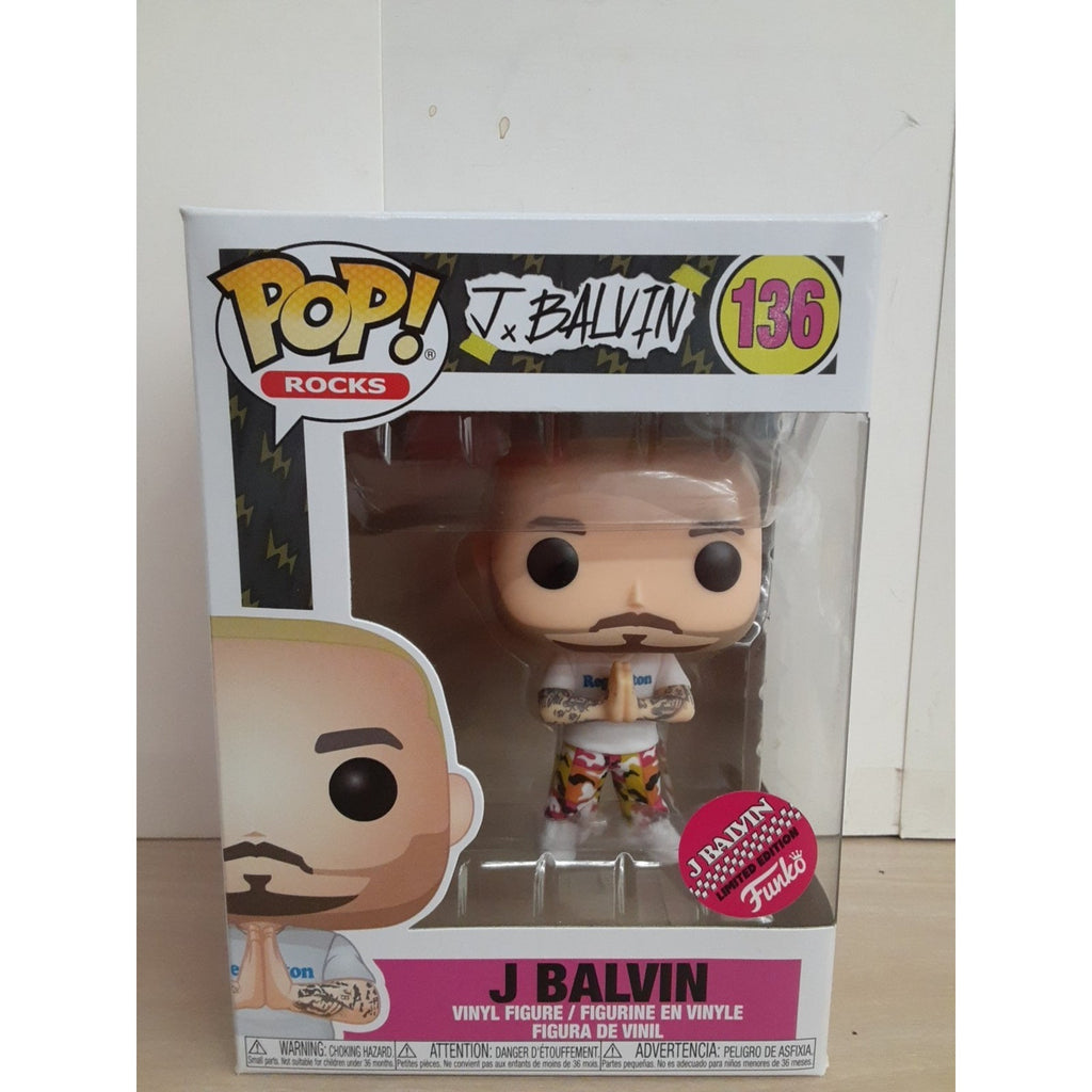 Pop! J Balvin Funko Shop Exclusive #136
