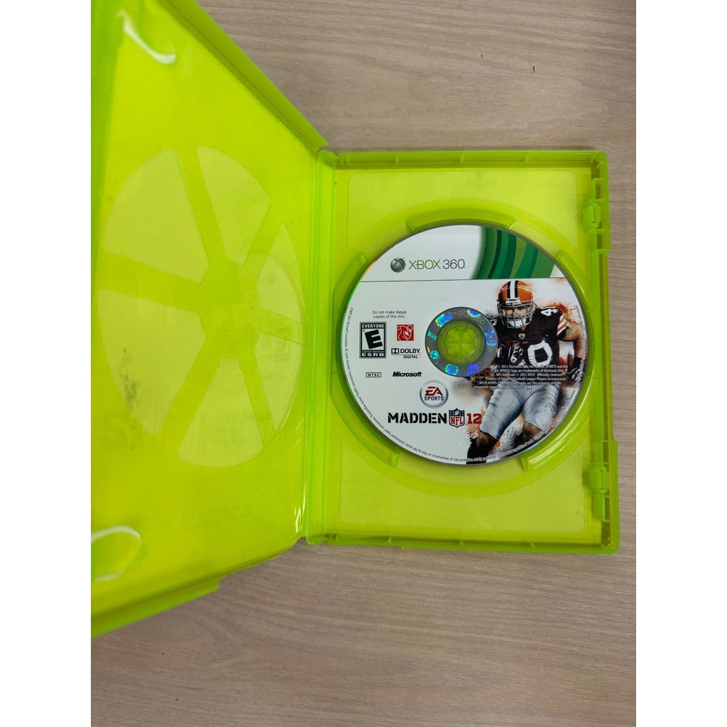 Madden NFL 12 Xbox 360 Video Game Football Multiplayer NTSC