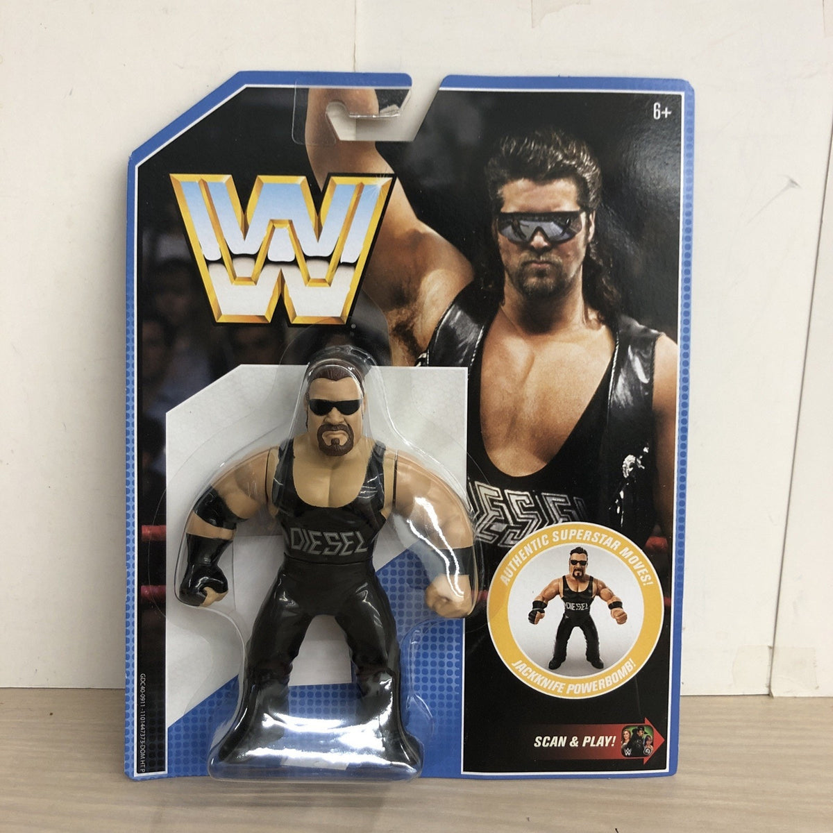 2019 Mattel WWF Mayhem Diesel Superstar Moves Action Figure