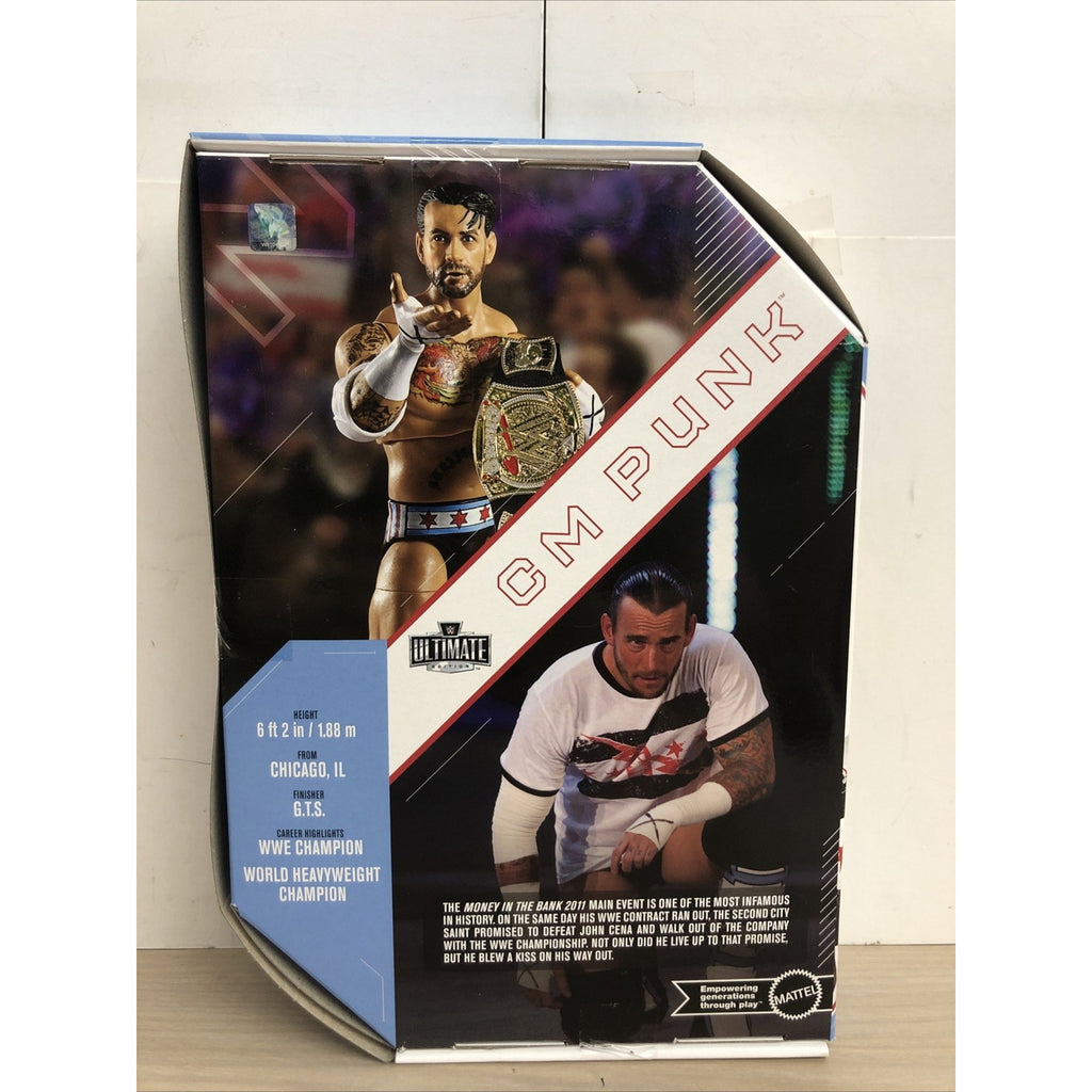 WWE Ultimate Edition Ringside Exclusive CM Punk MITB 2011 Action Figure