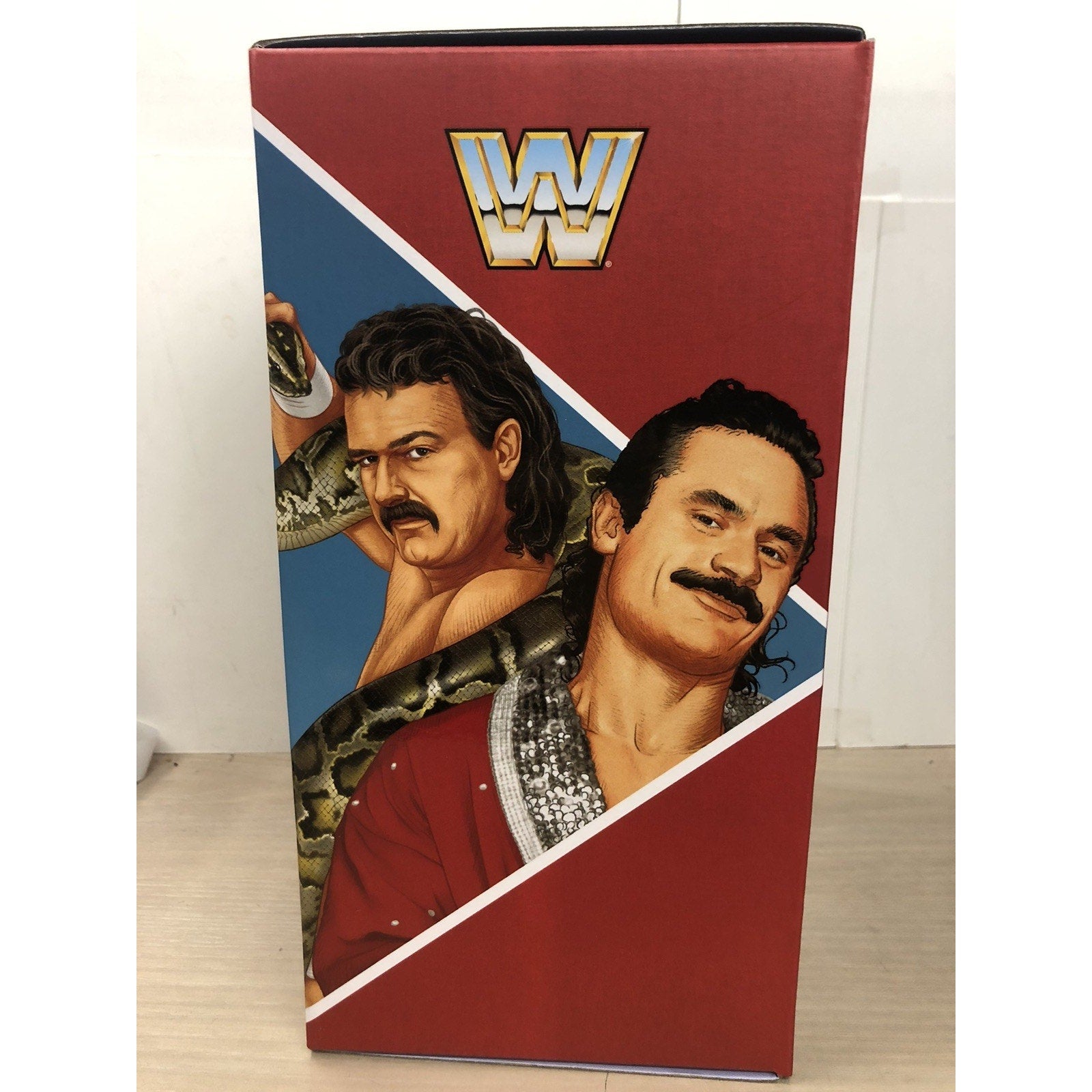 WWE Ultimate Coliseum Collec Rick Rude Jake Snake Roberts Signed Autograph PSA