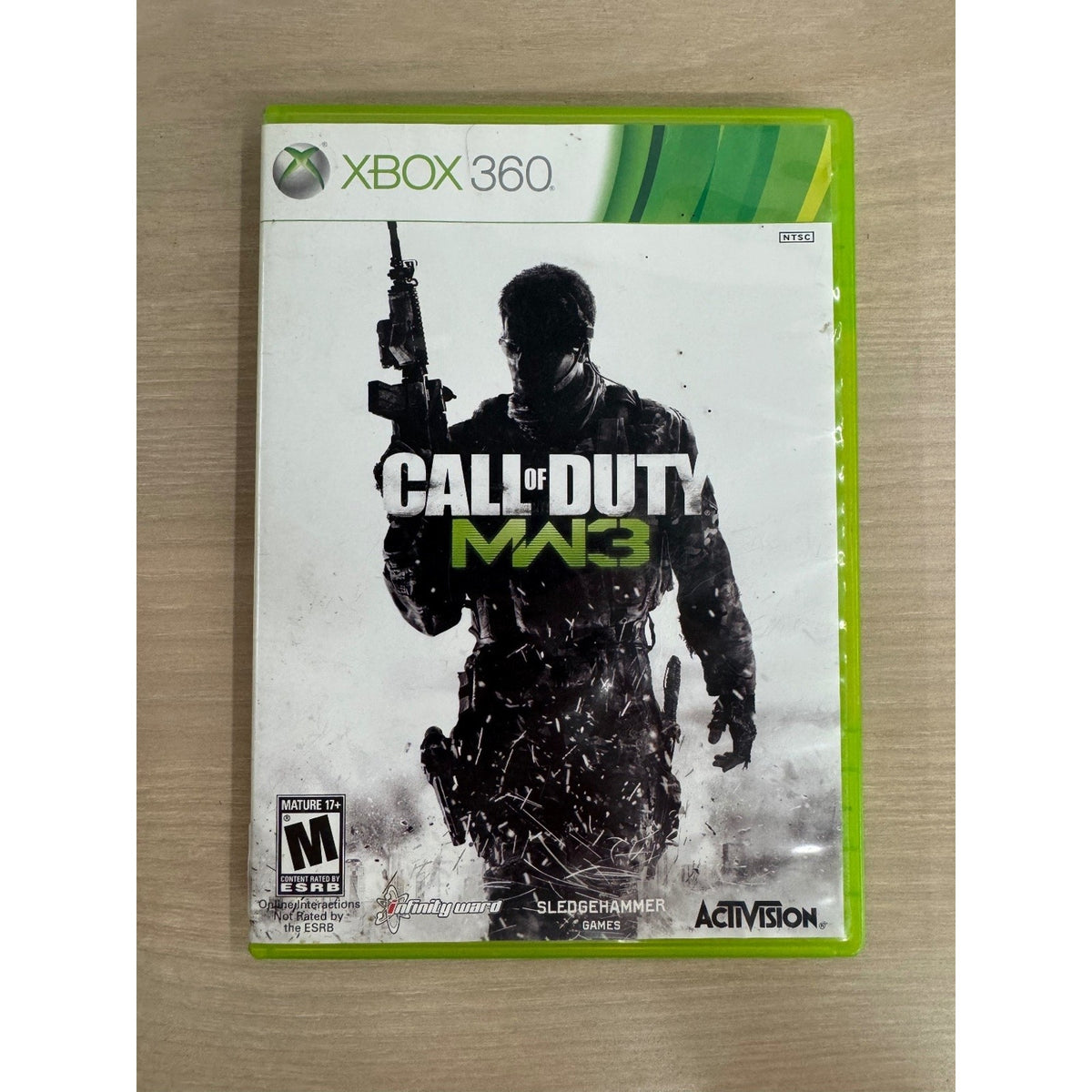 Call of Duty MW3 Xbox 360 Video Game FPS Multiplayer NTSC