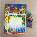 1992 TMNT Toon Turtles Dask Neutrino Figure + Cardback