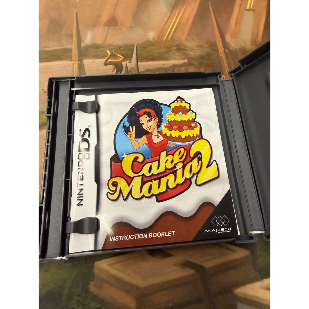 Cake Mania 2 Jill's Next Adventure! Nintendo DS Video Game Simulation