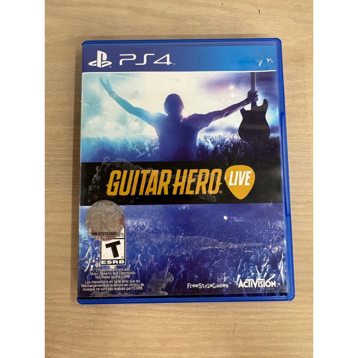 Guitar Hero Live PS4 PlayStation 4 Video Game Music Rhythm Multiplayer