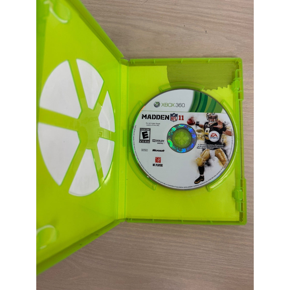 Madden NFL 11 Xbox 360 Video Game Football Sports Multiplayer NTSC