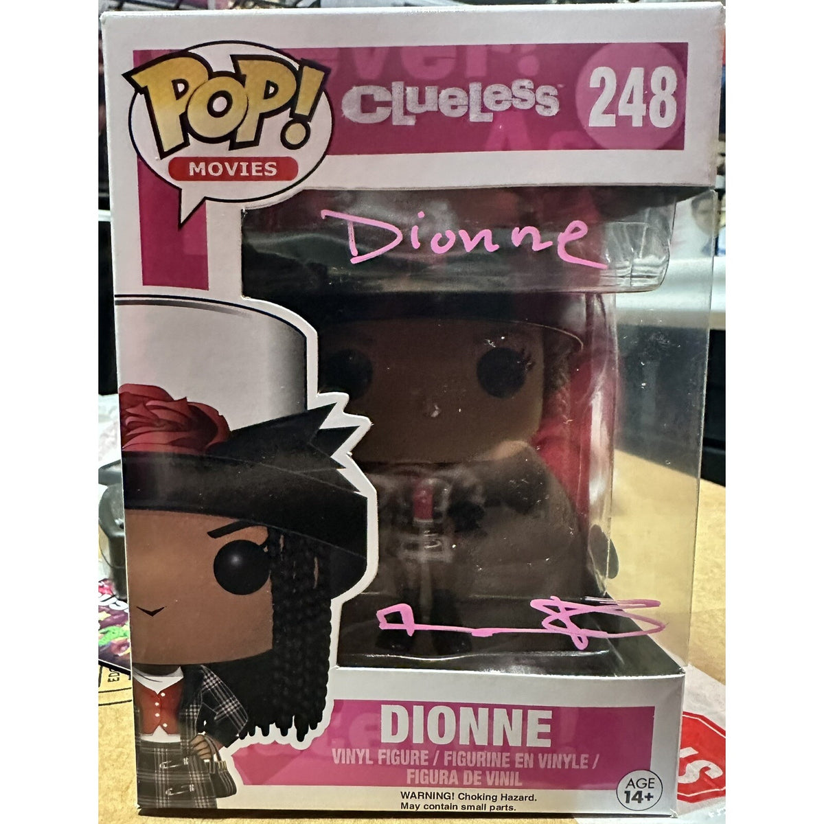 CLUELESS #248 DIONNE SIGNED AUTOGRAPHED STACEY DASH FUNKO POP-JSA COA