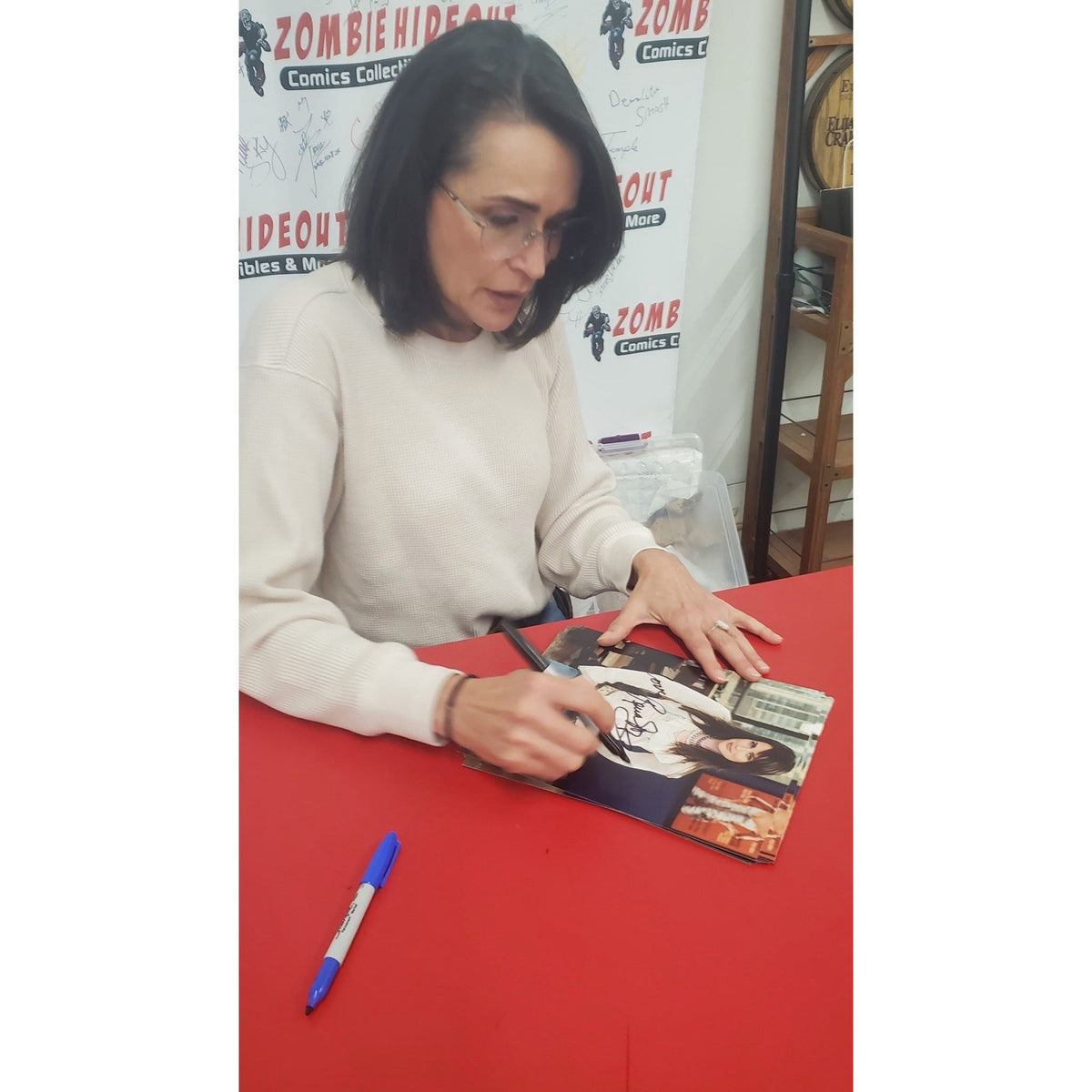 Rena Sofer Signed 8x10 Melrose Place Aka Eve Cleary